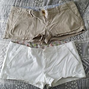 Lot of 2 american eagle shorts